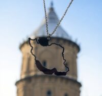 گردنبند ایران استیل