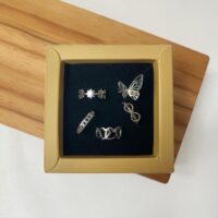 ست 5 تایی انگشتر T1T LOVE