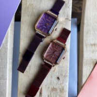 ساعت زنانه/دخترانه نگین دار برند oulijia