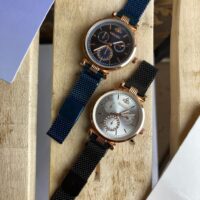 ساعت زنانه/دخترانه طرح سه موتوره برند oulijia