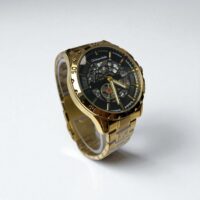 ساعت مردانه christyan arden c20 گلد اسکلتون