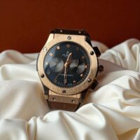 ساعت مردانه HUBLOT سه موتوره چرم