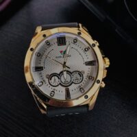 ساعت eagletime رنگ طلایی خاکستری 37G