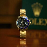 رولکس oyster perpetual date فول استیل موتور ژاپن طلایی