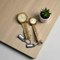 ست رولکسی طلایی استیل