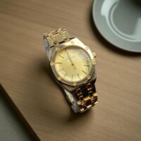 ساعت طرح پتک امپاور استیل شب نما (رنگ بندی)