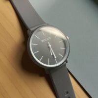 ساعت مشکی ساده bolun