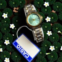 کاسیو استیل زنانه طلایی نقره ای (رنگ بندی)