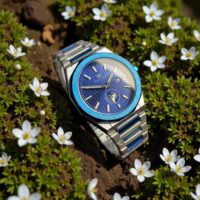 ساعت مردانه آبی فول استیل success way